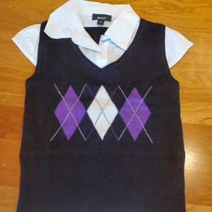 BCX Girl size large top likenew